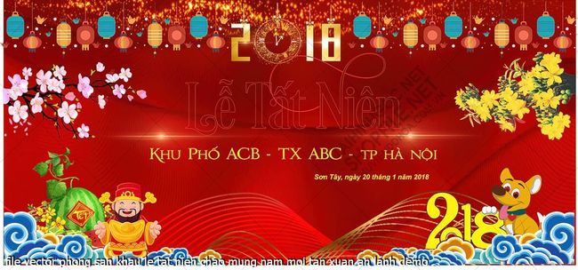 file vector phong san khau le tat nien chao mung nam moi tan xuan an lanh